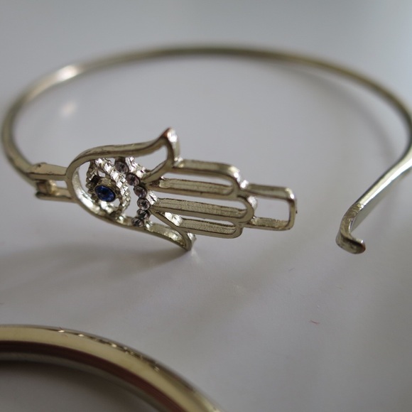 Set of 5 Bangle Bracelets - Picture 3 of 6